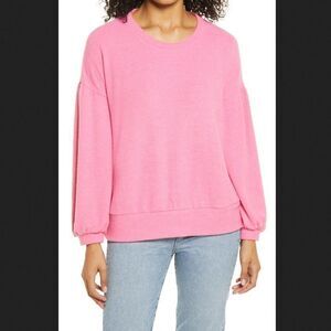 Everleigh Pink Pullover Sweatshirt Size Medium‎